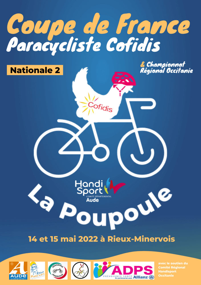 Photo actualité COUPE DE FRANCE PARA-CYCLISTE A RIEUX LES 14 et 15 MAI 2022 
