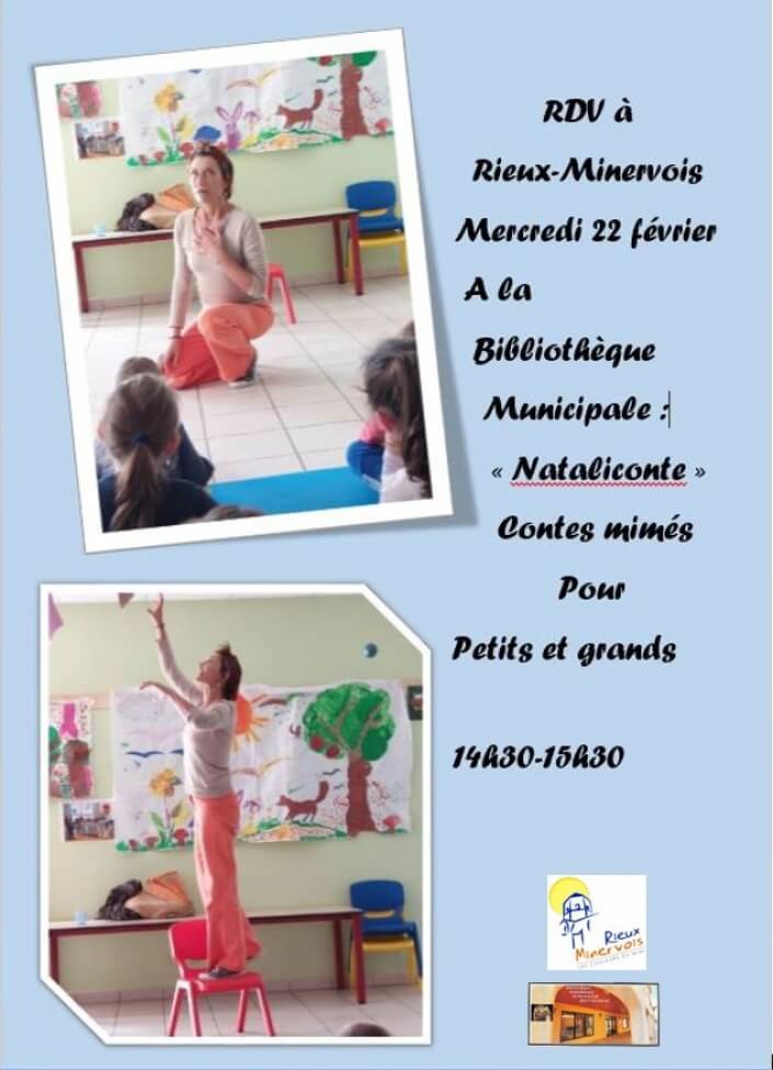 Photo actualité NATALICONTE à la Bibliothèque Médiathèque Municipale mercredi 22 février 14h30 à 15h30